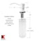 Keeney Mfg Premium Style Soap and Lotion Dispenser, Satin Stainless K612DSSS - alternate 5